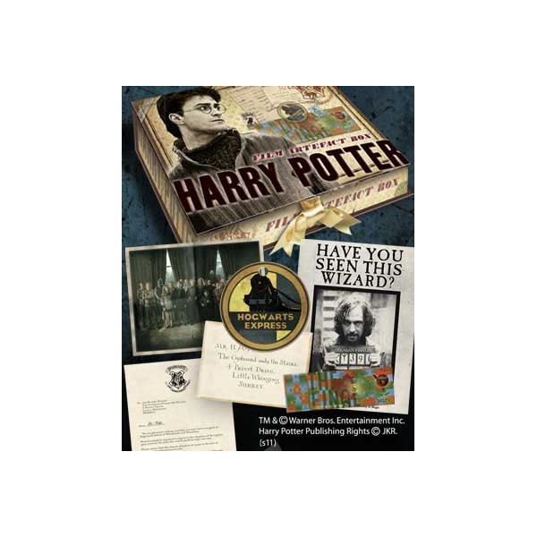 Replica the noble collection harry potter caja de artefactos