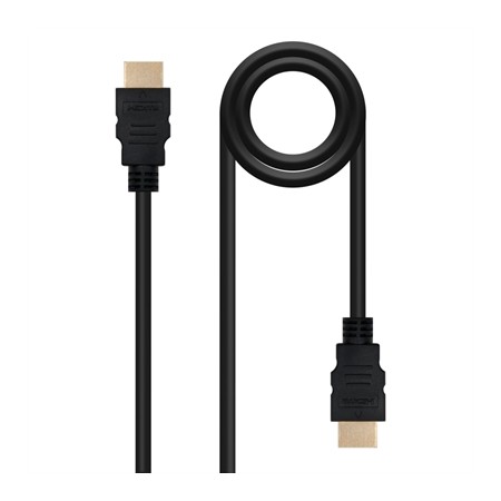 Cable hdmi 1.3 nanocable 1m -  macho - macho -  negro