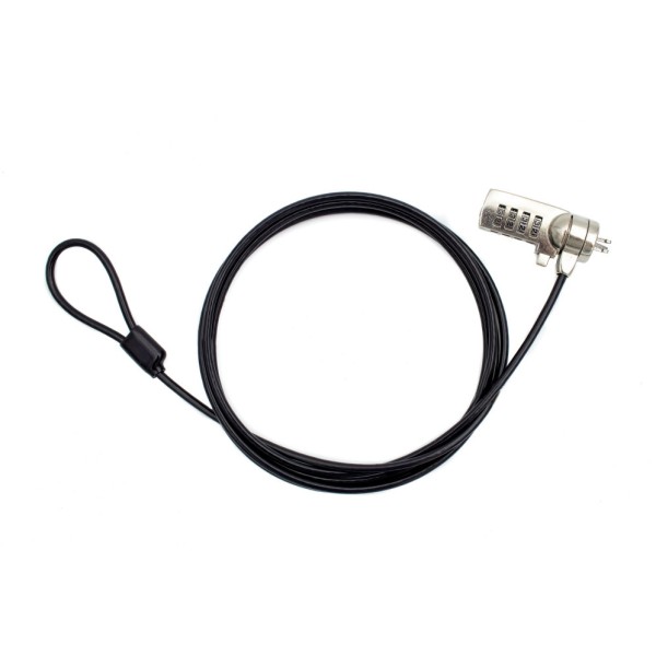 Cable seguridad para portatil nilox combinacion 4 digitos 1.5m