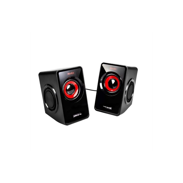 Altavoces mars gaming ms1 2.0 negro - rojo