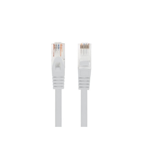 Cable red lanberg latiguillo cat.6 utp lszh cu 1m gris fluke passed