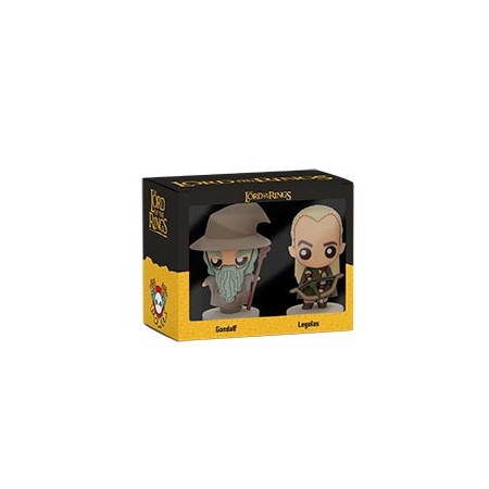 Set 2 figuras sd toys pokis el señor de los anillos gandalf y legolas
