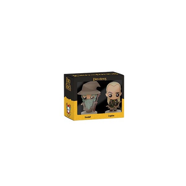 Set 2 figuras sd toys pokis el señor de los anillos gandalf y legolas