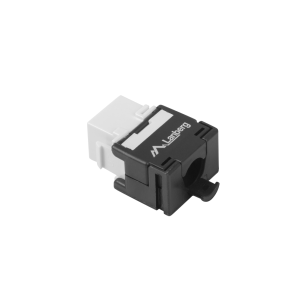 Conector keystone lanberg cat.6a utp rj45 180º toolless