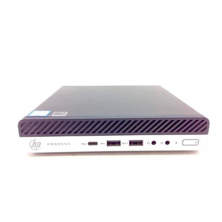 Ordenador reacondicionado mini hp 600 g4 - i5 - 8th - 8gb - 256gb m.2 - win 11 pro - sin cable trebol - wifi橻庝