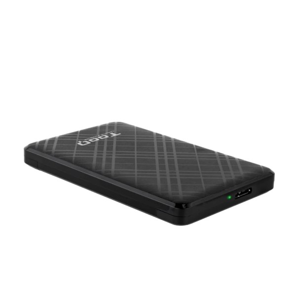 Carcasa disco duro tooq tqe - 2500b 2.5 pulgadas usb tipo b negra