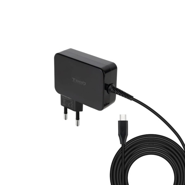 Cargador portatil tooq gan 90w usb tipo c