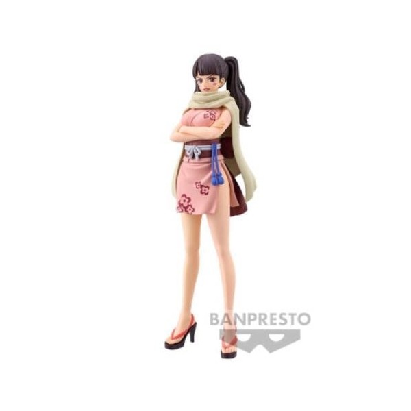 Figura banpresto one piece wanokuni killer dxf the grandline series shinobu 16cm