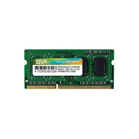 Memoria ram ddr3l 4gb silicon power sodimm 1600 mhz.