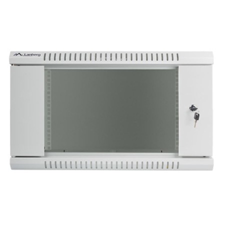 Armario lanberg 19 pulgadas 6u -  600x450 gris
