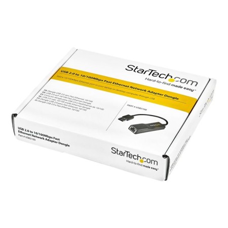 Adaptador usb 2.0 a rj45 startech macho - hembra