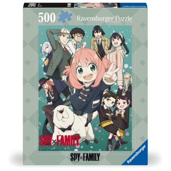 Puzzle ravensburger spy x family 500 piezas