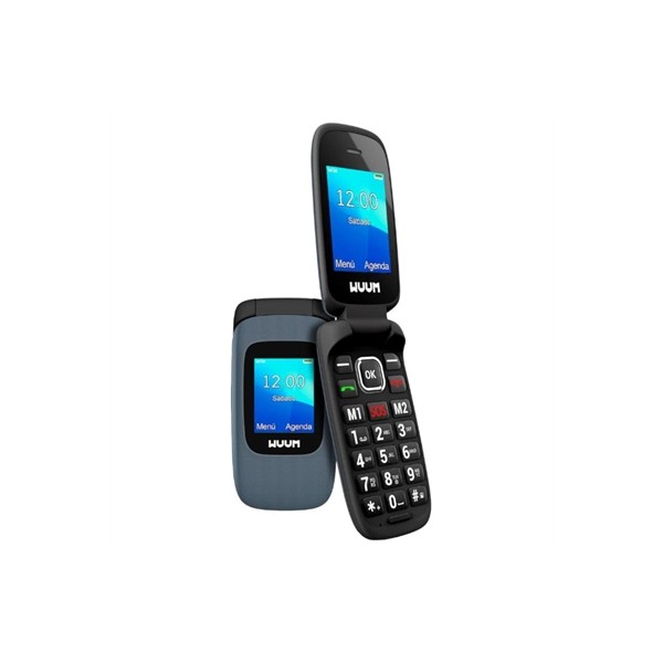 Telefono movil spc wuum  2335n negro - 2.4 pulgadas - dual sim - micro sd - radio fm - bt