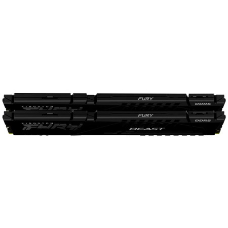 Memoria ram ddr5 32gb 2x16gb kingston - 6000mt - s - fury beast - cl30 - negro