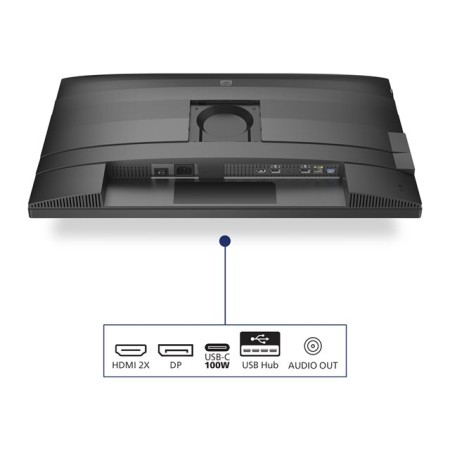 Monitor led 27 pulgadas philips 27b2u4601 - 00 ips -  qhd -  dp -  hdmi -  120hz -  vesa 100x100