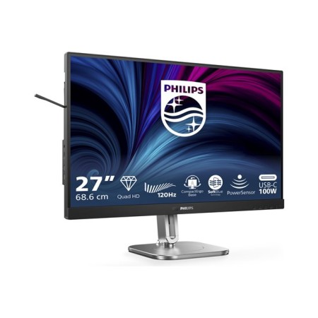 Monitor led 27 pulgadas philips 27b2u4601 - 00 ips -  qhd -  dp -  hdmi -  120hz -  vesa 100x100