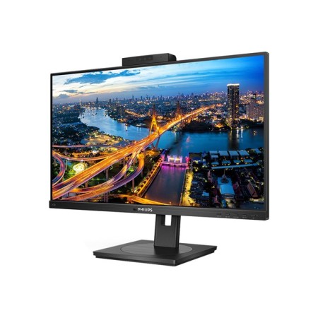 Monitor led 24 pulgadas philips b line 243b1jh - 00 ips -  fhd -  dp -  hdmi -  75hz -  4ms -  vesa 75x75 -  webcam