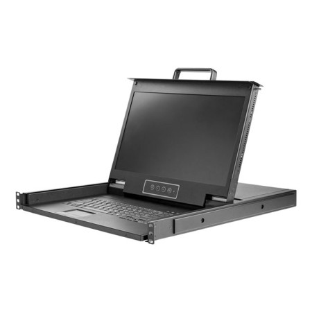 Consola kvm de montaje en rack de servidores startech 17.3 pulgadas