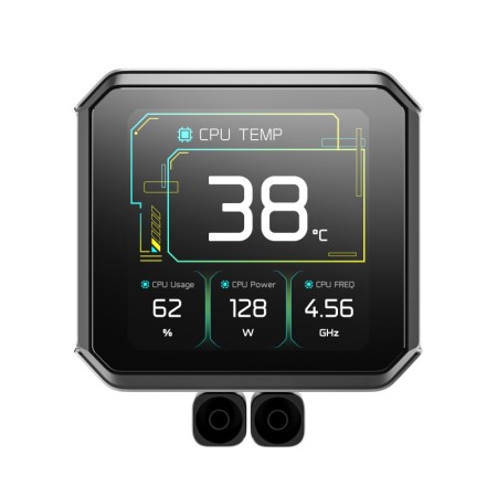 Kit refrigeracion liquida deepcool spartacus 360 3x 120mm negro