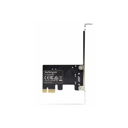 Tarjeta de red startech st1000spex2t rj45 pci express