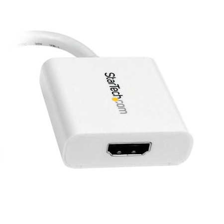 Adaptador  mini dp a hdmi startech macho - hembra -  blanco
