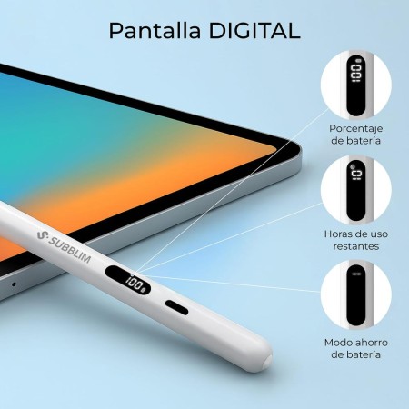 Lapiz digital subblim noteflow para ipad negro