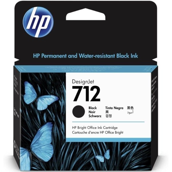 Cartucho de Tinta Original HP nº712/ Negro