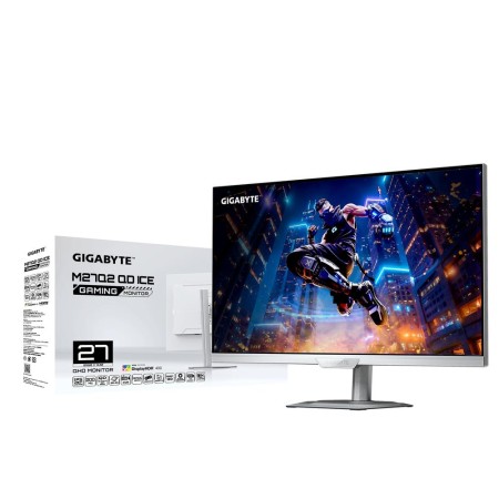 Monitor gaming gigabyte m27q2 qd ice 27 pulgadas qhd 200hz