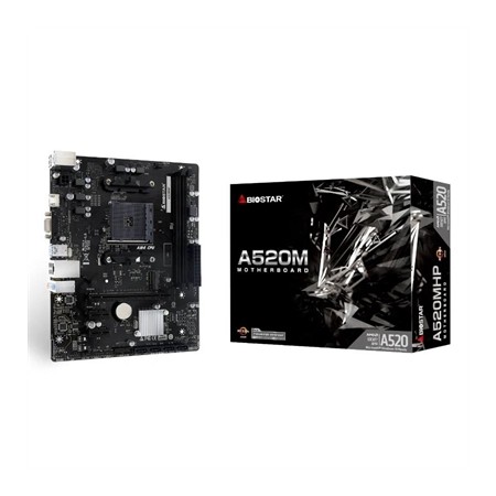 Placa base biostar am4 a520mhp matx ddr4